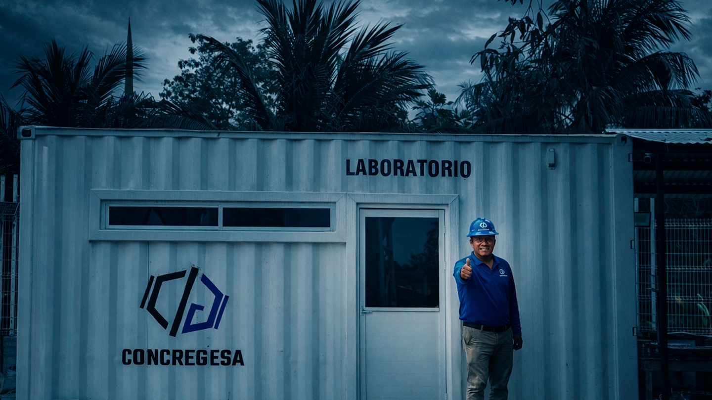Laboratorio industrial de control de calidad en CONCREGESA