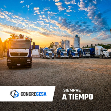 Suministro de concreto premezclado en obra